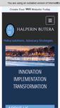 Mobile Screenshot of halperinbutera.com