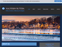 Tablet Screenshot of halperinbutera.com